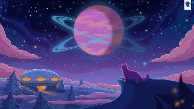 Purrple Cat - Distant Worlds II  [lofi Hip Hoprelaxing Beats]