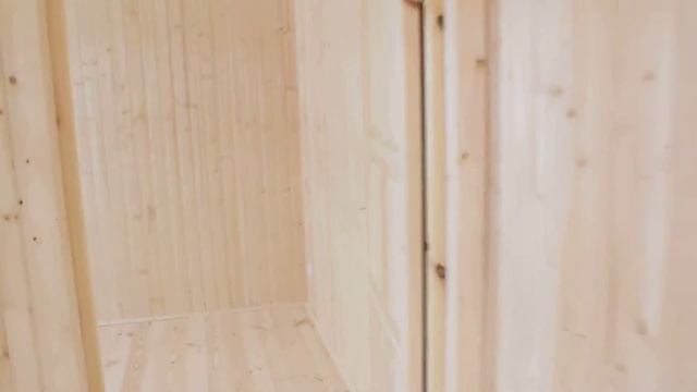 Каркасный дом под ключ / Завершение строительства / Вход в гараж смотреть онлайн