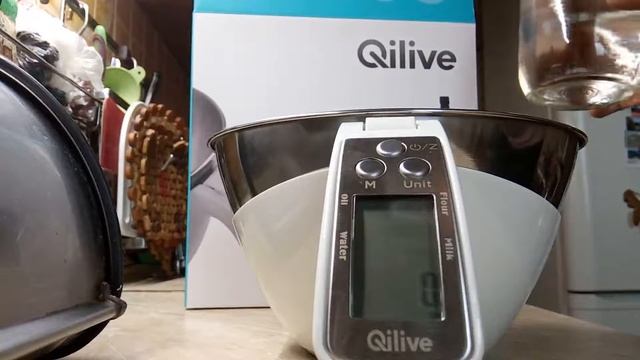 Весы кухонные электронные Qilive из Ашана смотреть онлайн