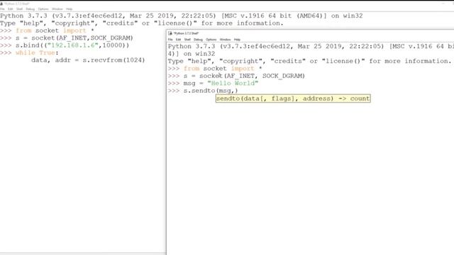 66 UDP Server & Client смотреть онлайн