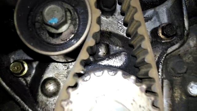 ЗАМЕНА РЕМНЯ ГРМ ШЕВРОЛЕ АВЕО Т 200  1.2  72 л.с. 2006 г.