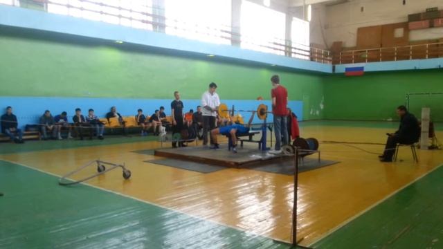Миронов Юрий.Жим лежа 60кг смотреть онлайн