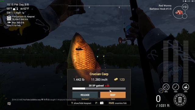 Fishing Planet Weeping Willow Unique Tench смотреть онлайн