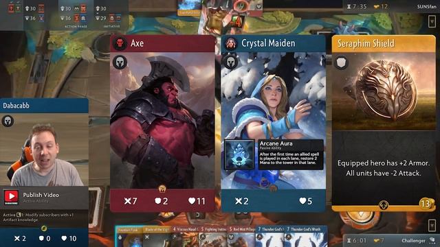 BIGGEST Creep in the Game! 25/25 MONSTER! New Artifact Card Reveals смотреть онлайн