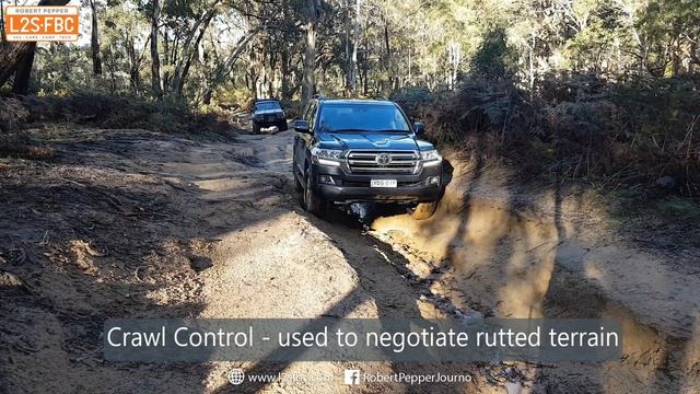Toyota Landcruiser LC200 Offroad Test & Explanation