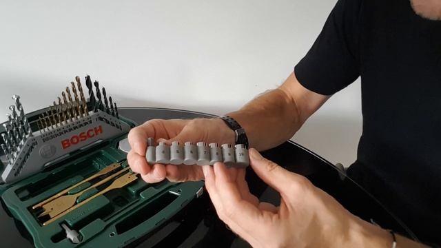 70 Piece Bosch X70Ti drill set review смотреть онлайн
