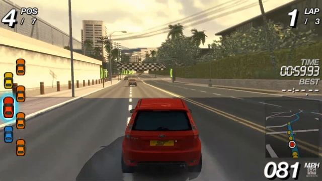 Ford Bold Moves Street Racing PSP Gameplay HD смотреть онлайн
