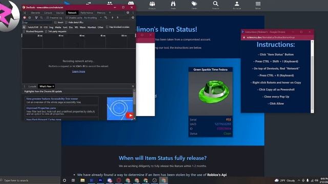 How to Check if Your Roblox Limited Item is Clean or Poisoned! (Rolimon's Poison Checker)| NEW 2022 смотреть онлайн