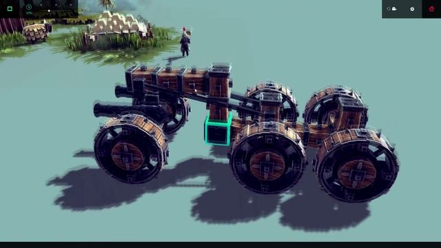 Besiege v0.20 повышение ФПС, новые блоки и улучшения. смотреть онлайн