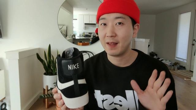 W Nike Blazer Mid Vintage Suede Black Sail - ON FEET REVIEW смотреть онлайн