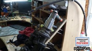 Ремонт перфоратора Makita HR2450 || Бур застрял в стволе | Замена ствола