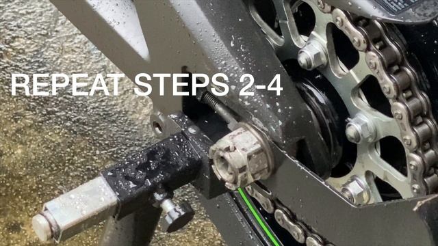 How to clean and lube your motorcycle chain смотреть онлайн