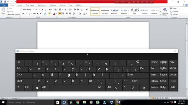 HOW to Onscreen keyBoard open in windows 10 | HowTo Enable On-screen Keyboard Windows смотреть онлайн