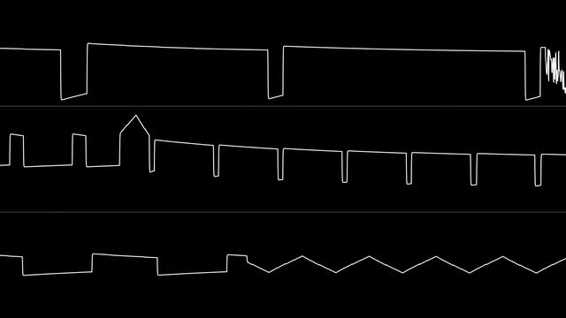 Matt Gray - "Professional BMX Simulator - Tune 1 (C64)" [Oscilloscope View] смотреть онлайн