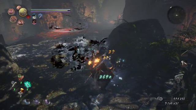 33 УЧЕНИК ТЭНГУ. БОСС НУЭ. Nioh 2 The Complete Edition с ниндзя-тян смотреть онлайн