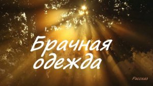 Брачная одежда.. (рассказ)