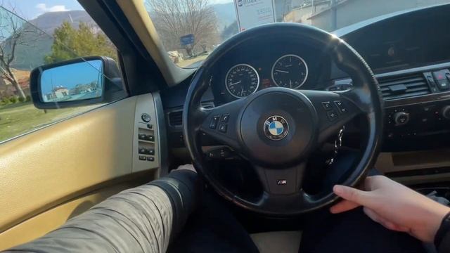 BMW E60 530d 2004 Stage 1 POV (Aggressive Driving) 0-100 Test