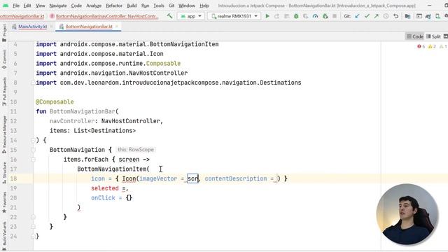 Como Crear BOTTOM NAVIGATION en Jetpack Compose #10 смотреть онлайн
