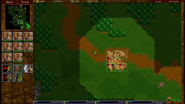 Warcraft 2 Garden of War 1v1 u8t3io3p vs [TD]Medivh смотреть онлайн