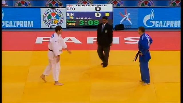 WCS 2011 100 ZHORZHOLIANI Levan GEO MEKIC Amel BIH1 смотреть онлайн