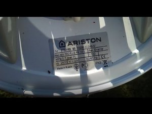 Замена анода водонагревателя Ariston