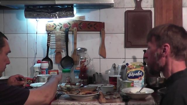 Ужин с GRIBABASOM #20.Жареный окунь. смотреть онлайн