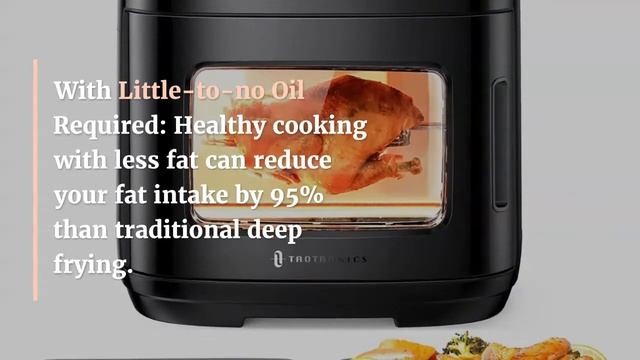 CHEAPEST TaoTronics 9 in 1 Air Fryer REVIEW 2021 смотреть онлайн