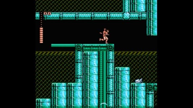 Dendy (Famicom,Nintendo,Nes) 8-bit Blue Shadow (Kage, Shadow of the Ninja) Stage 2