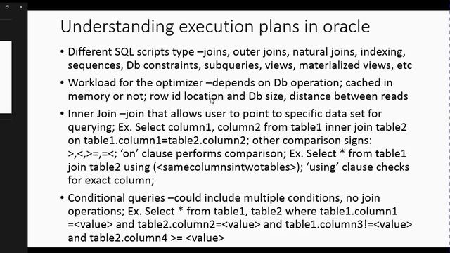 Oracle Optimizer Performance Monitoring And Tuning 1 of 3 смотреть онлайн