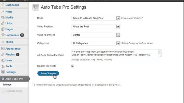 wordpress youtube plugin - auto add youtube video смотреть онлайн