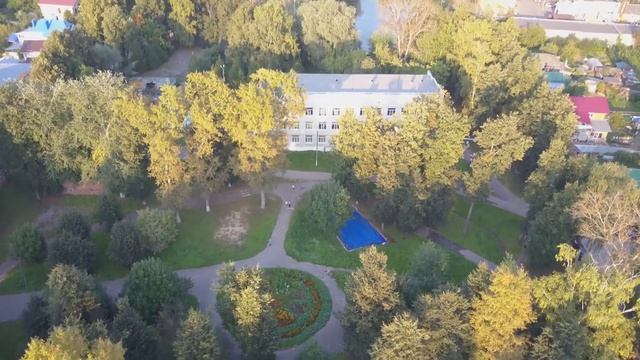 Богородск. Так видят птицы. "Старый" парк. смотреть онлайн