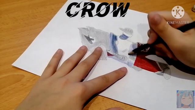 ⭐Рисую ворона из игры Brawl stars⭐ смотреть онлайн