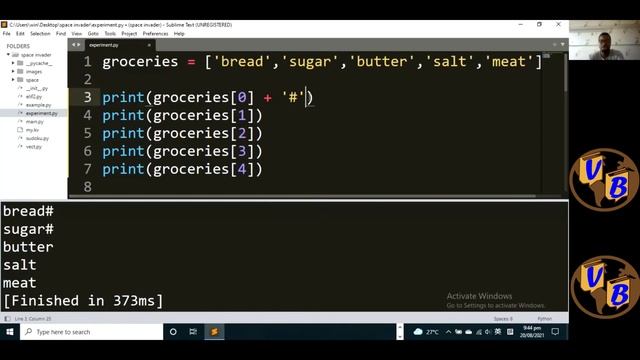 Python 'for loops' смотреть онлайн
