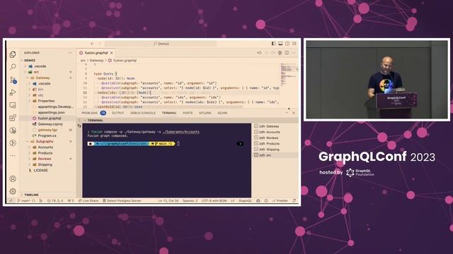 GraphQL Fusion Rethinking Distributed GraphQL - Michael Staib, ChilliCream Inc смотреть онлайн