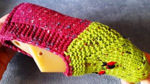 Самая простая модель следков /Использую остатки пряжи.