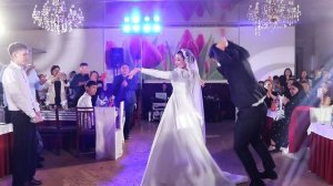 Выход молодожен на Калмыцкой свадьбе!