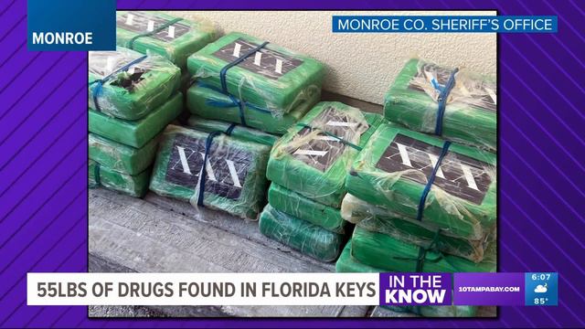 25 bricks of drugs marked 'XXX' recovered from ocean, Florida Keys law enforcement say смотреть онлайн