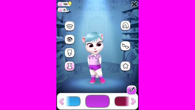 👍 ГОВОРЯЩАЯ АНЖЕЛА #17 Наряд Нинзя Мультик про котиков Мульт ИГРА #ЛенаPlay мультфильм