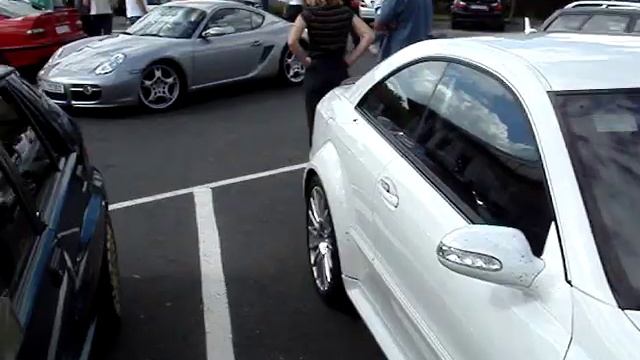 Mercedes CLK 63 AMG Black Series at Nurburgring!! смотреть онлайн