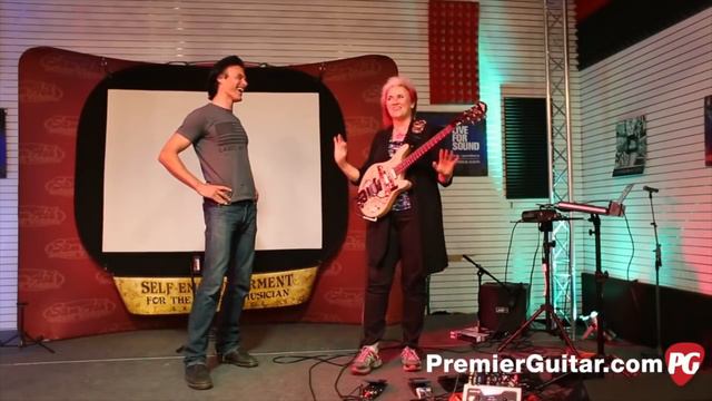 Jennifer Batten on Her Signature Washburn JB100 смотреть онлайн