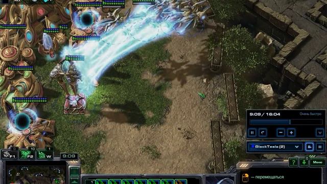 StarCraft 2: LotV PvP золотая лига бро смотреть онлайн