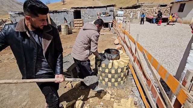 Rural Life .  Seeing And Visiting  🫂 Nowruz Eid In The Peren Family   #villagelife