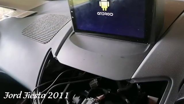 Head Unit Android 9" Ford Fiesta 2011. смотреть онлайн