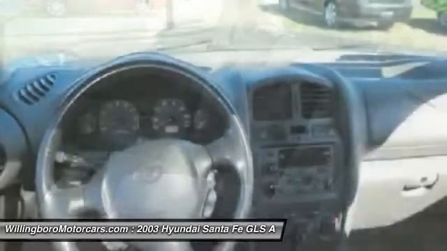 2003 Hyundai Santa Fe GLS AUTO 3.5L V6 Burlington NJ 08016 смотреть онлайн