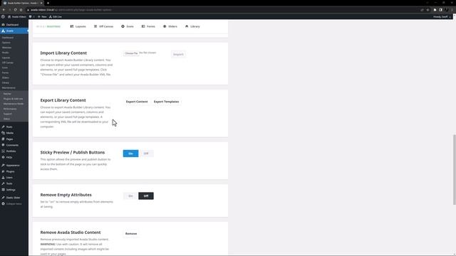 How to Use the Avada Builder Options смотреть онлайн