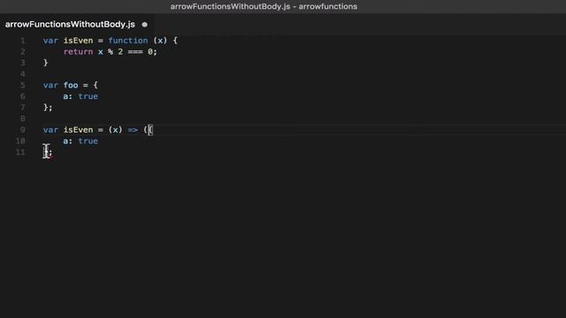 JavaScript - Learn ES6 arrow functions in less than 10 minutes смотреть онлайн