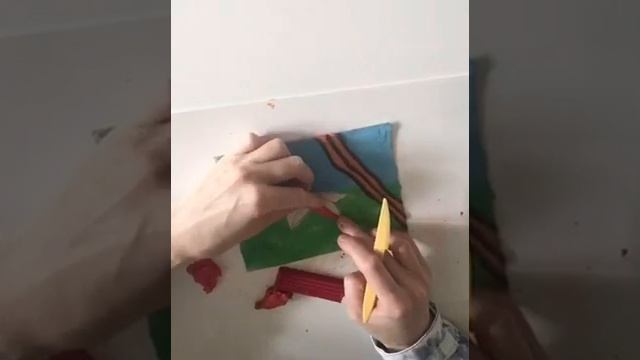 Панно "Вечный огонь" к 75-летию Победы. смотреть онлайн