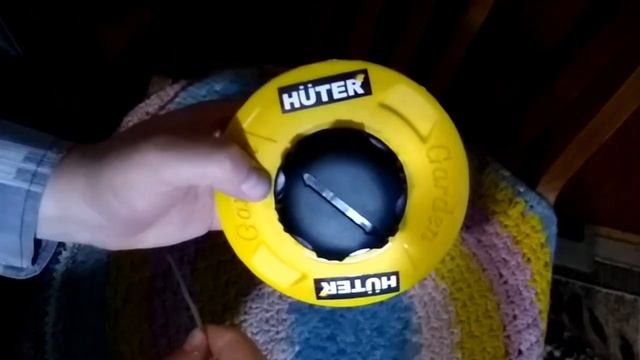 Триммерная головка HUTER_безразборная заправка лески смотреть онлайн
