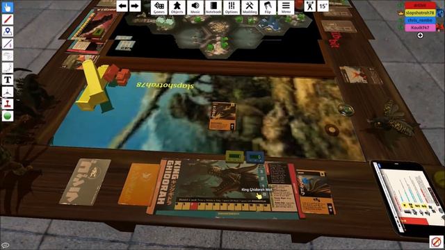 Godzilla Tokyo Clash Gameplay On Table Top Simulator смотреть онлайн