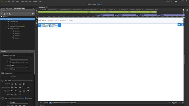 Creating Navbar with Bootstrap 4 Navigation Version 2 смотреть онлайн